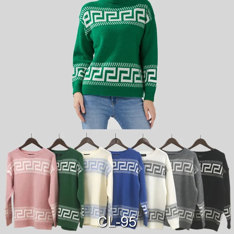 Monogram Knit Sweater