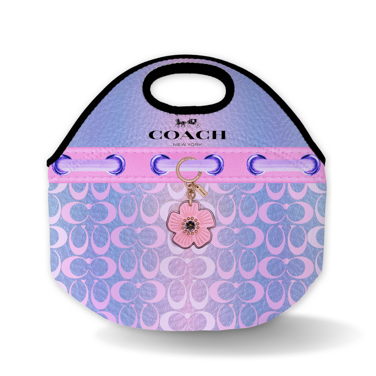 flowers luxury lunch totes