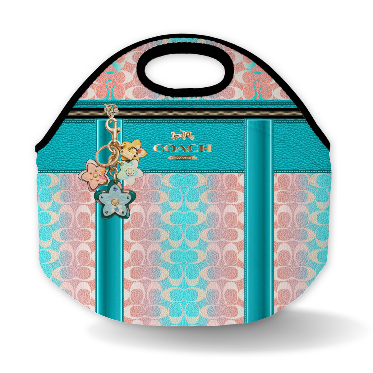 flowers luxury lunch totes