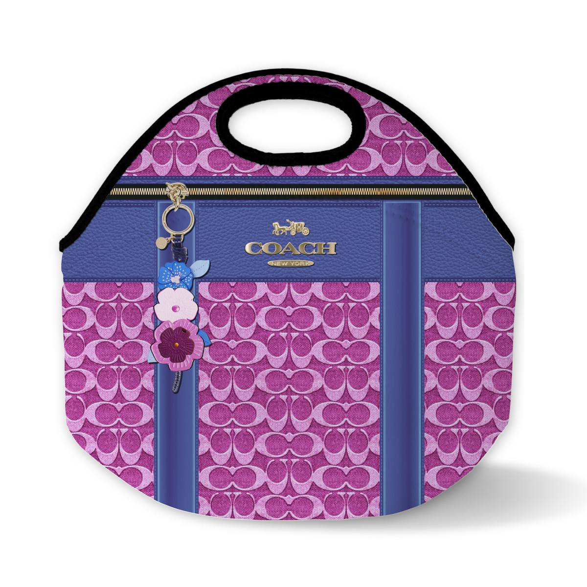 flowers luxury lunch totes