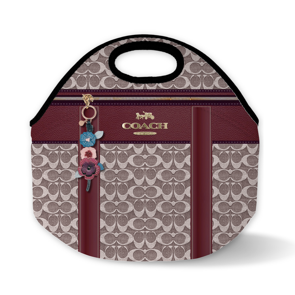flowers luxury lunch totes