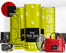 Load image into Gallery viewer, The Tote Bag bandana luxury tumbler
