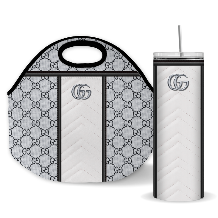 GG' LUXURY LUNCH AND TUMBLER TOTES SETS