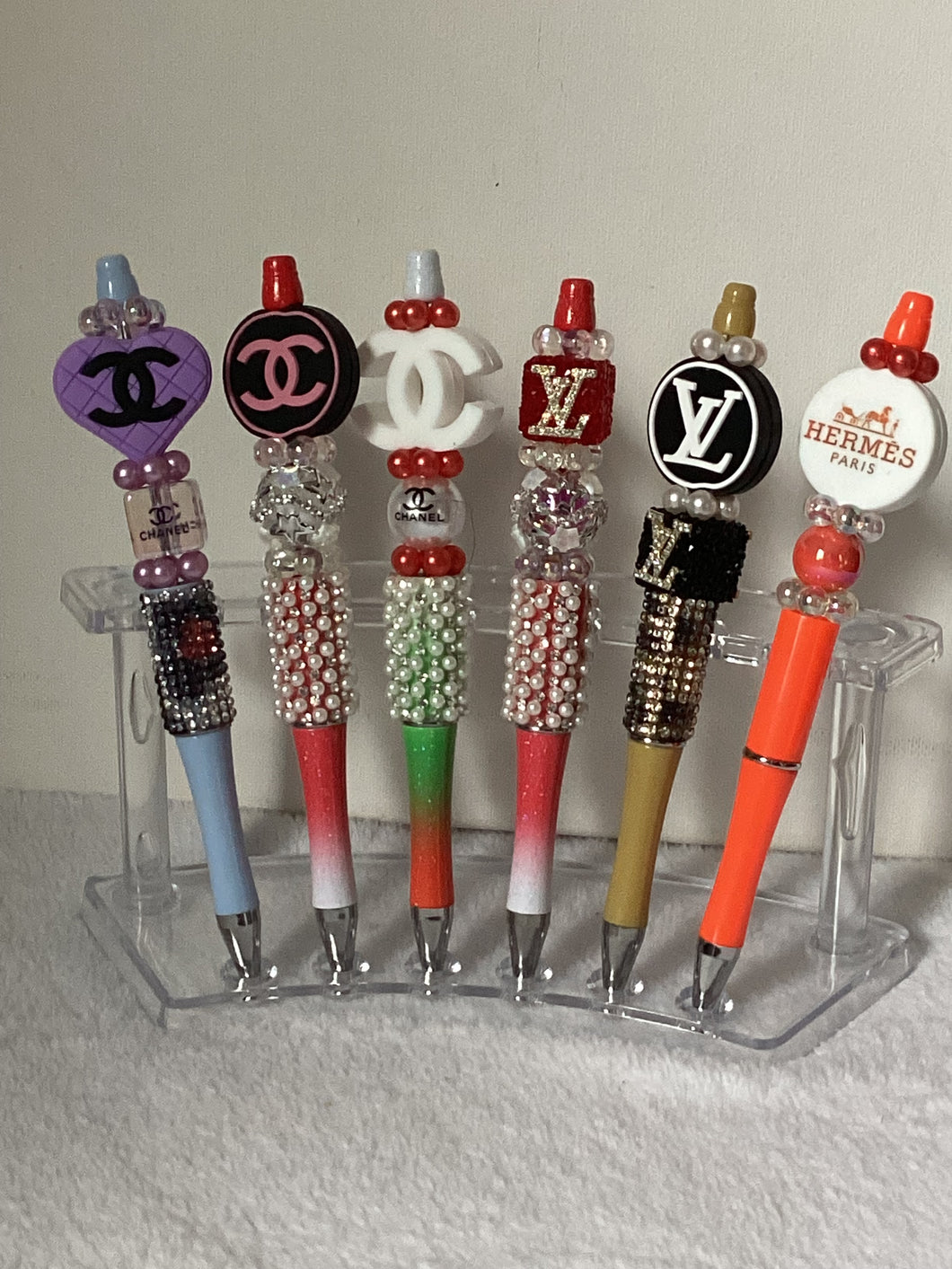 designer bling ink pens