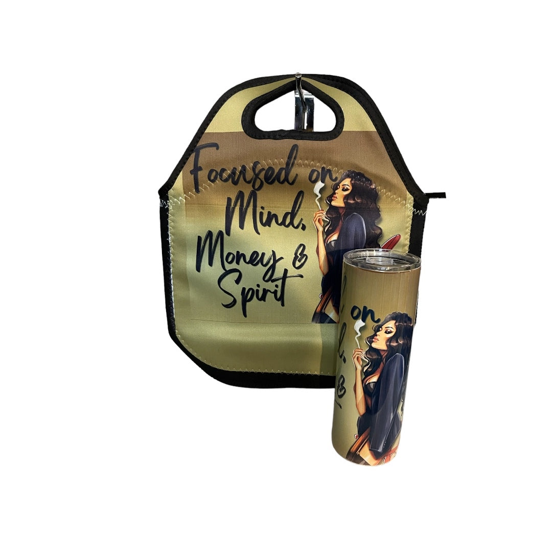 Lunch totes & Tumbler sets 2 ps