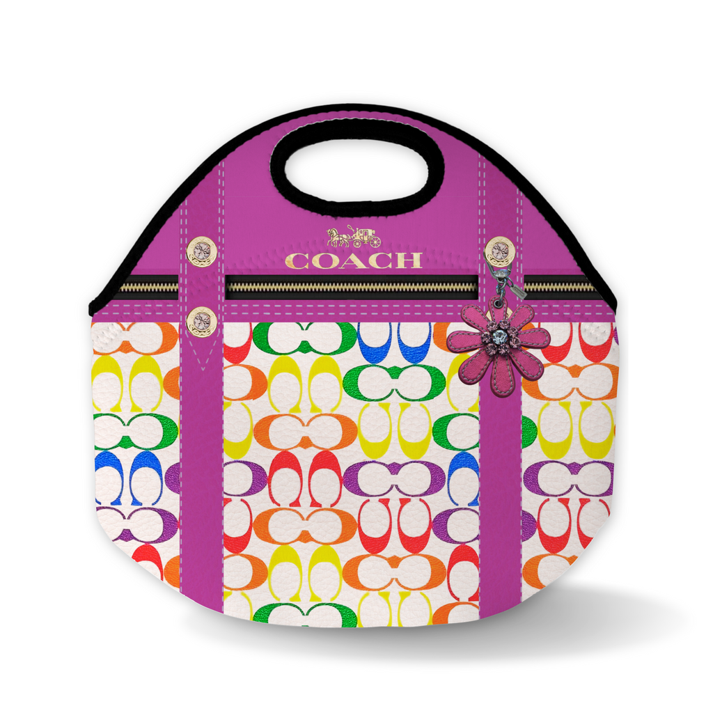 flowers luxury lunch totes