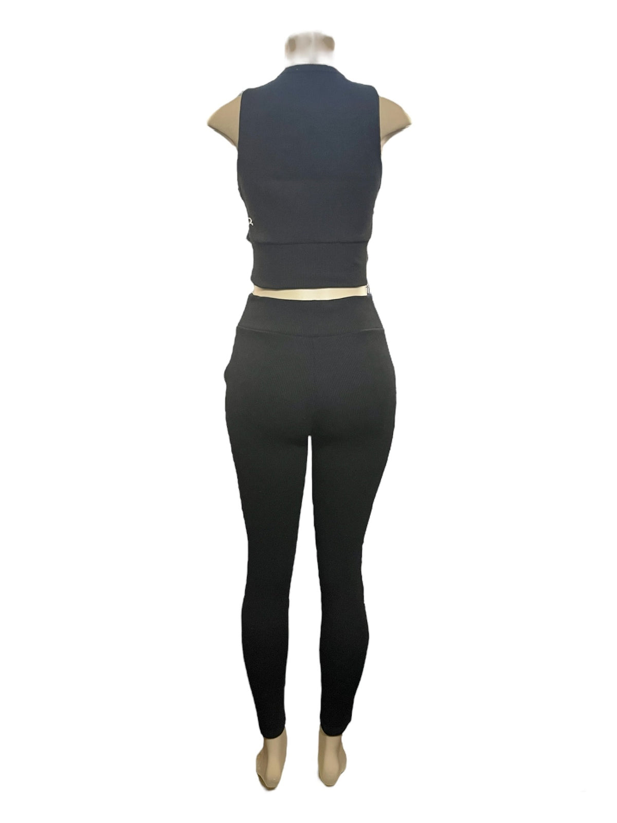 Lace Up Boned Pant Set