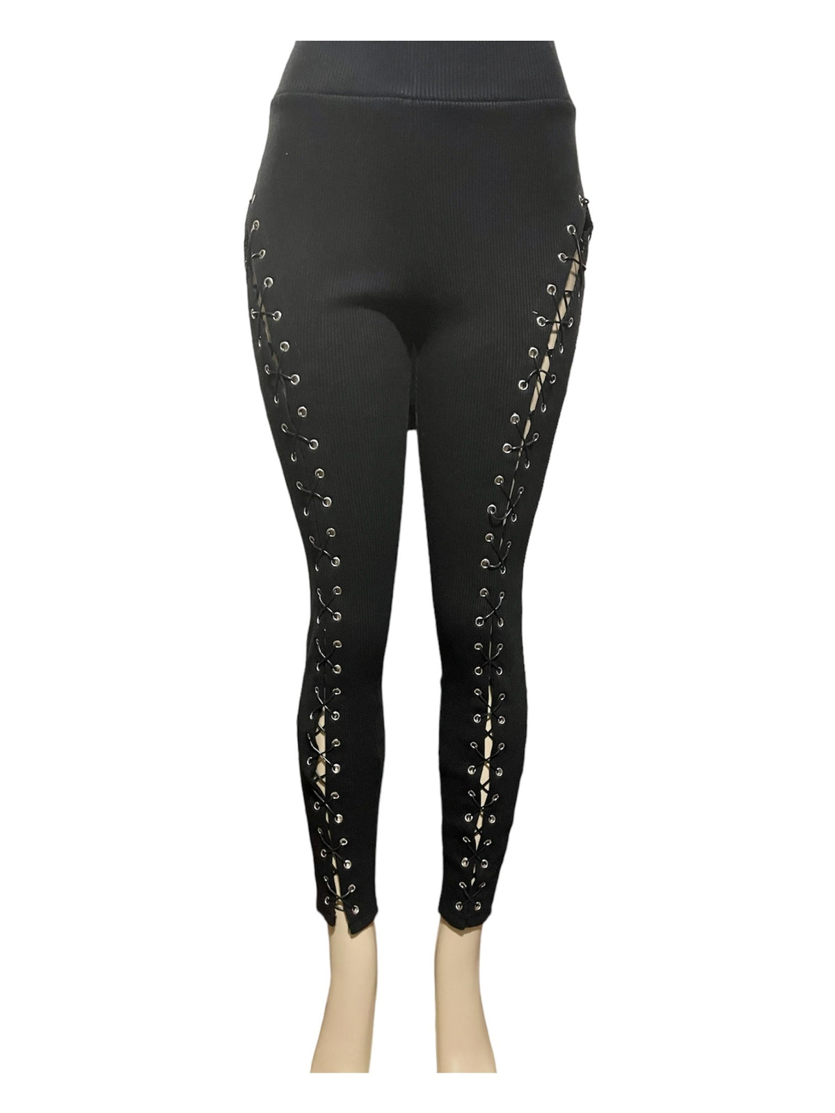 Lace Up Boned Pant Set