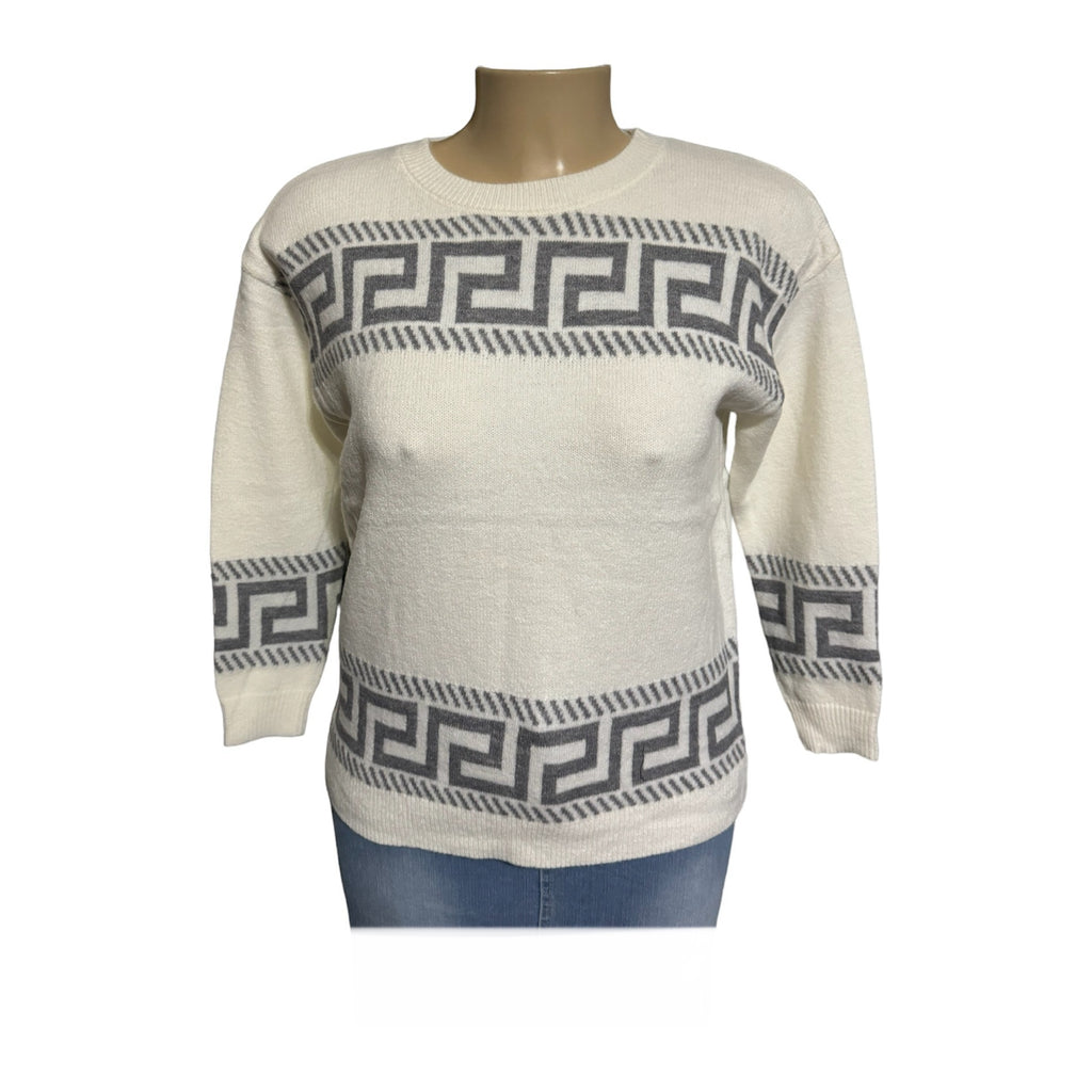 Monogram Knit Sweater