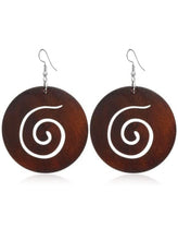 Load image into Gallery viewer, Wooden earrings

