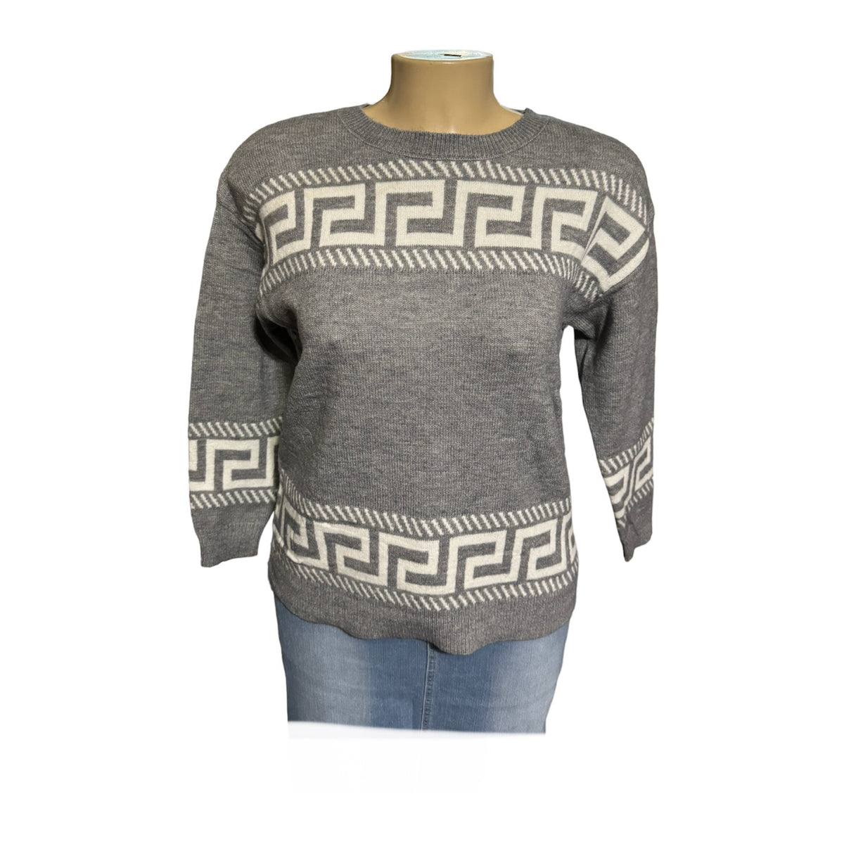 Monogram Knit Sweater