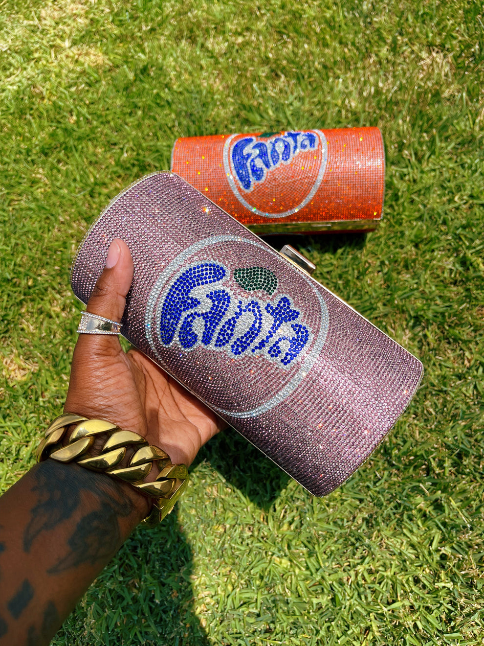 Fanta Grape Clutch