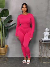 Load image into Gallery viewer, RIBBED LONG SLEEVE SET
