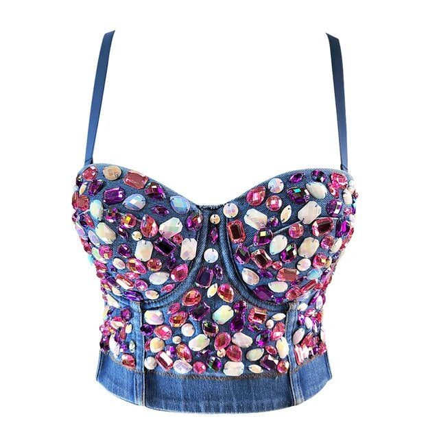 Dazzle Me Bustier Top