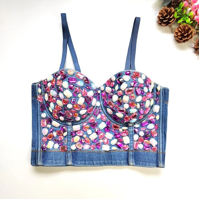 Dazzle Me Bustier Top