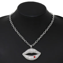 Load image into Gallery viewer, Lips Pendant Chain Necklace
