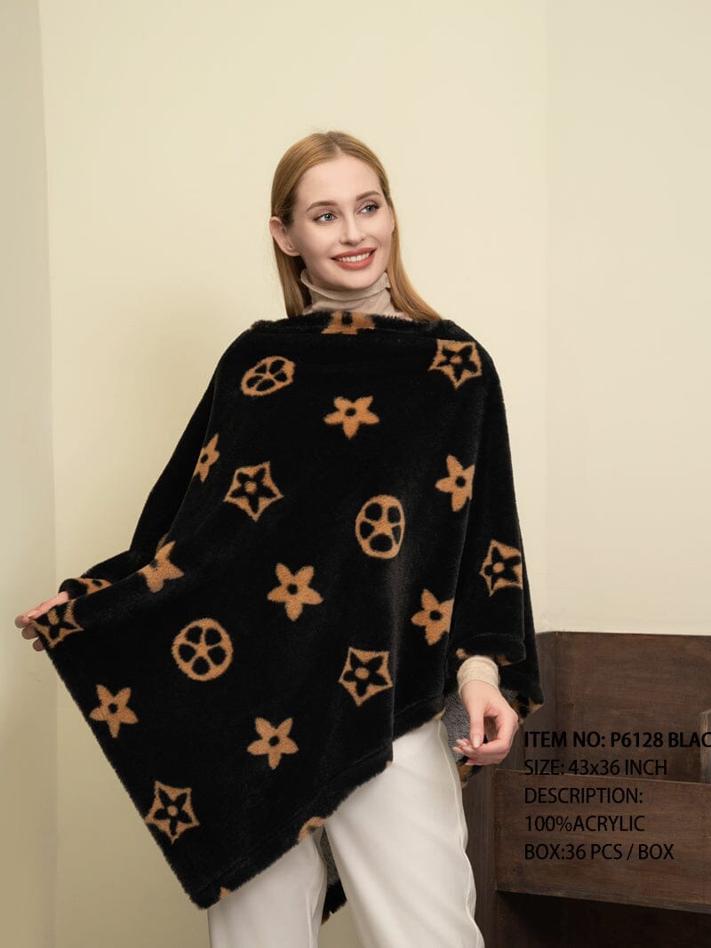 Luxury Monogram Poncho