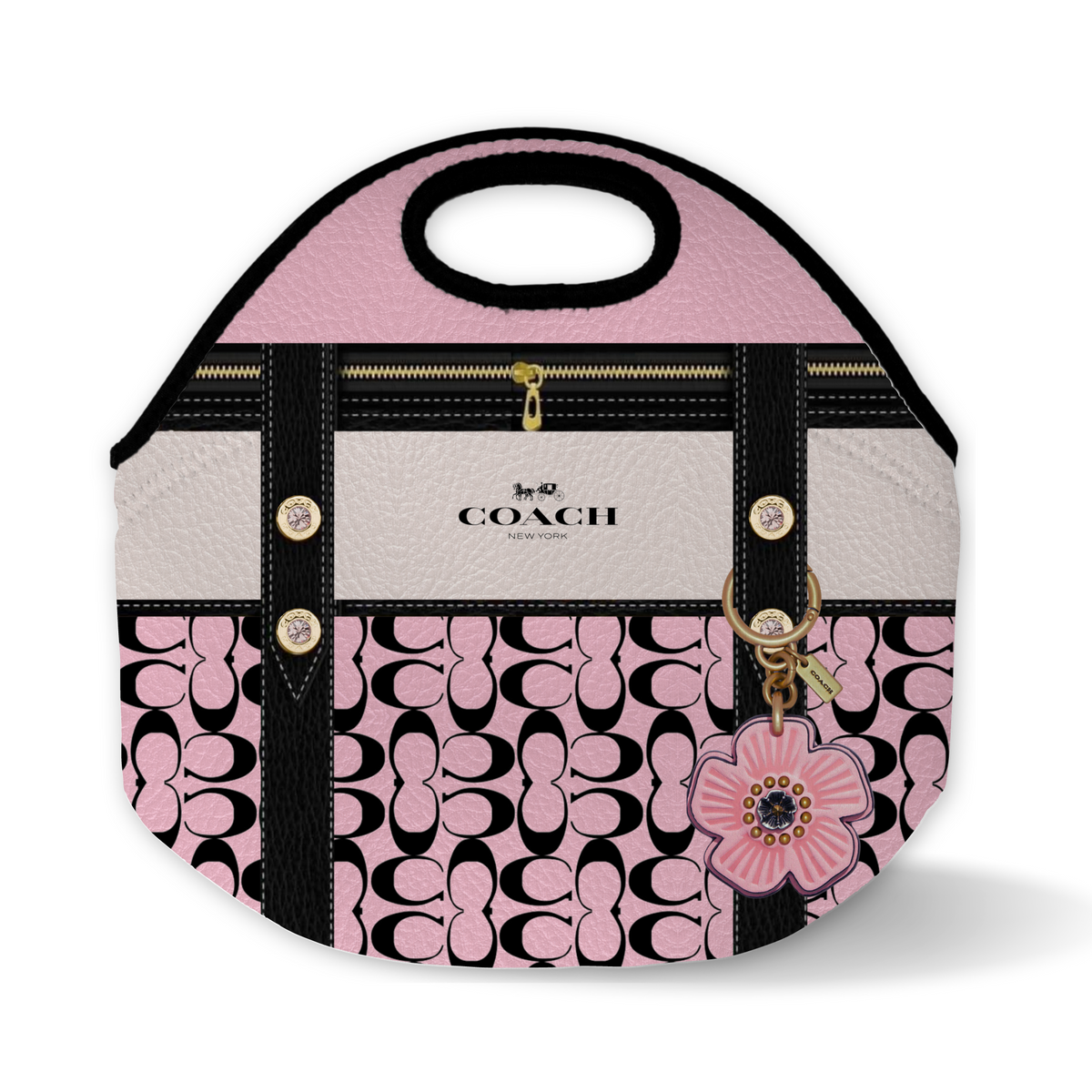 flowers luxury lunch totes