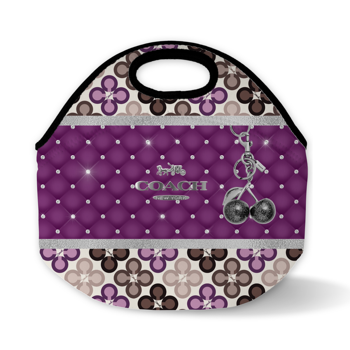 flowers luxury lunch totes