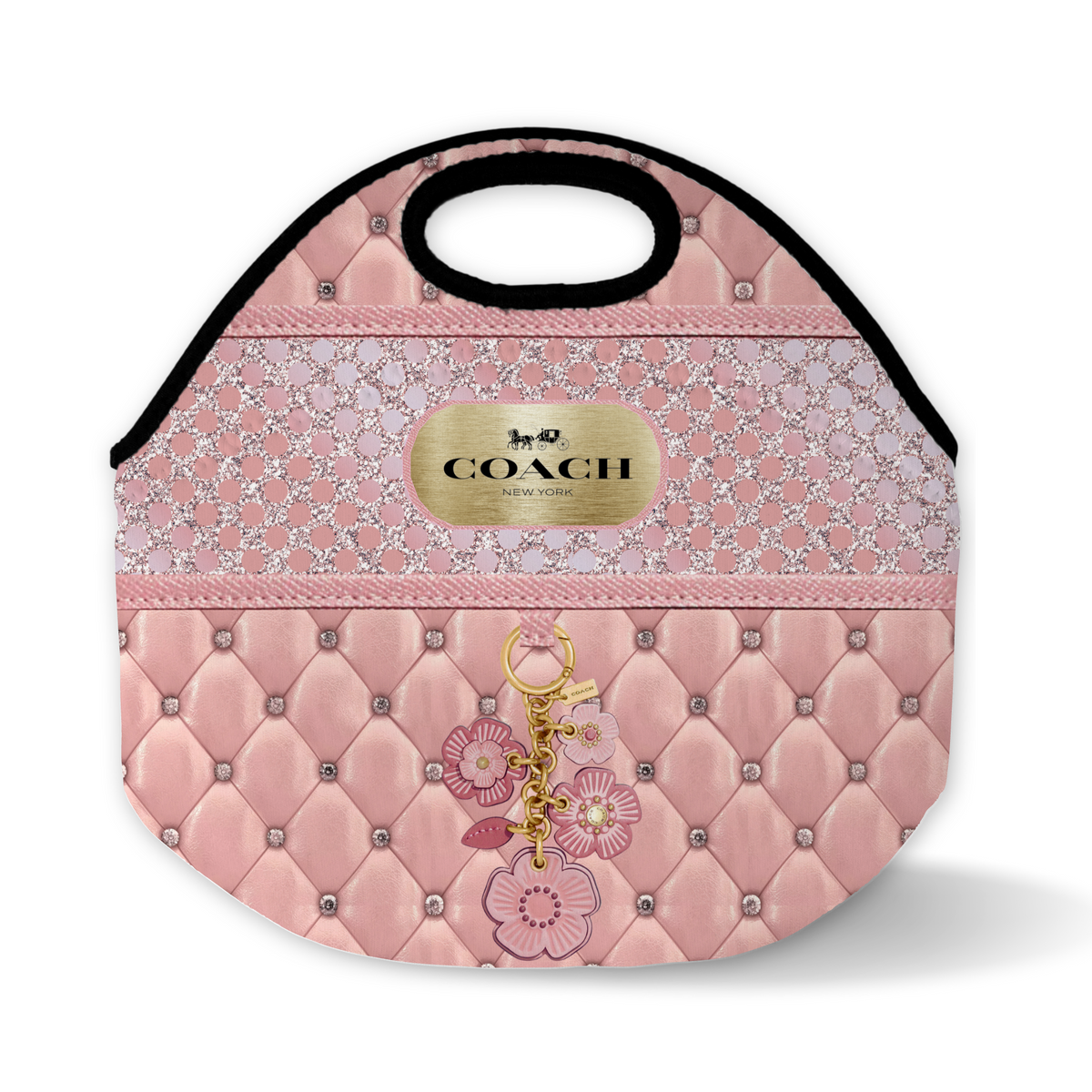 flowers luxury lunch totes