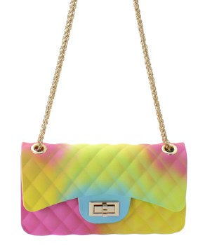 Embossed Ombré Jelly Bag