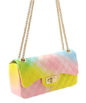 Embossed Ombré Jelly Bag