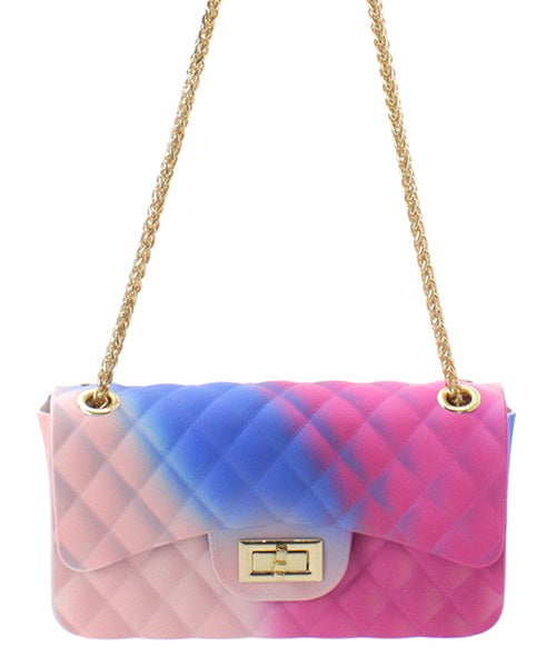 Embossed Ombré Jelly Bag