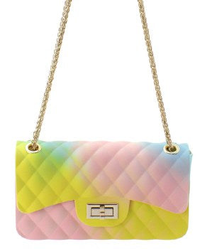 Embossed Ombré Jelly Bag