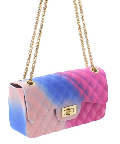 Embossed Ombré Jelly Bag