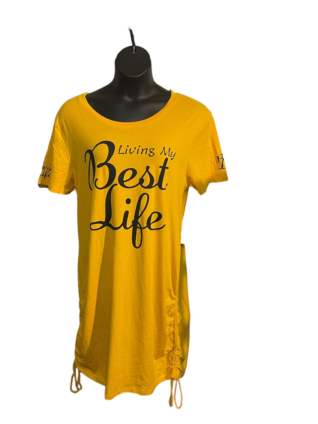 Living My Best Life T-shirt Dress