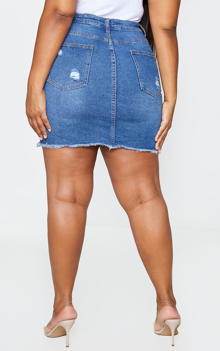 Bodega Denim Skirt
