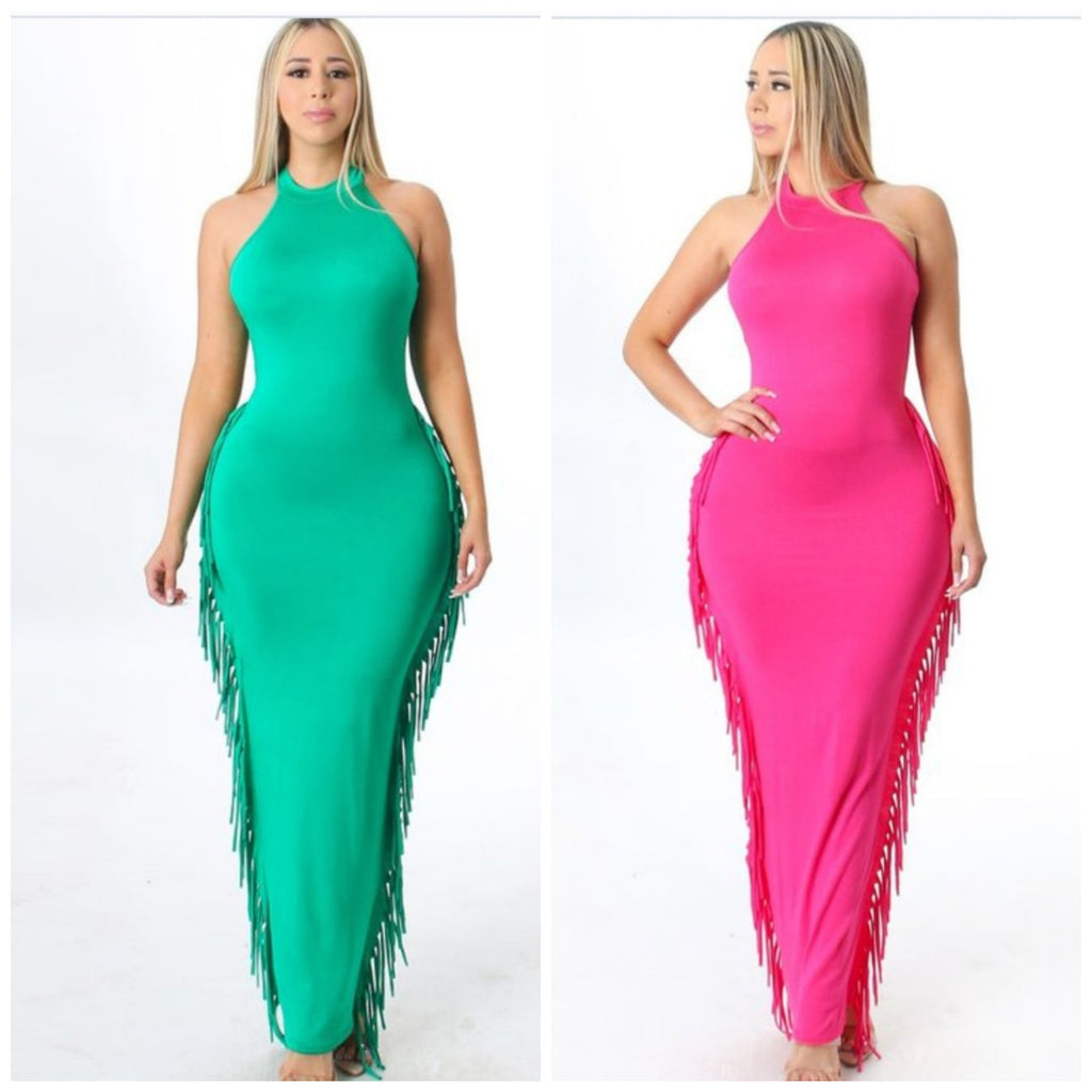 Flirty Fringes Dress