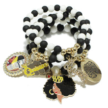 Load image into Gallery viewer, Queen Layered Charm Bracelet
