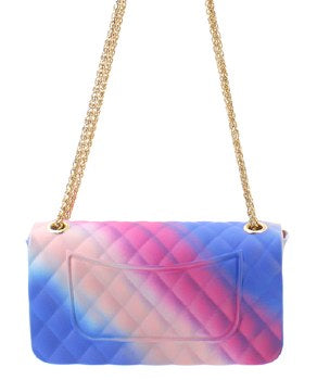 Embossed Ombré Jelly Bag