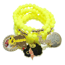 Load image into Gallery viewer, Queen Layered Charm Bracelet
