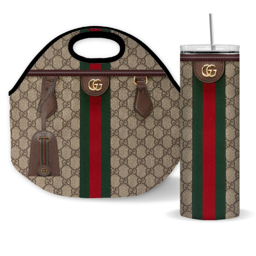 GG' LUXURY LUNCH AND TUMBLER TOTES SETS