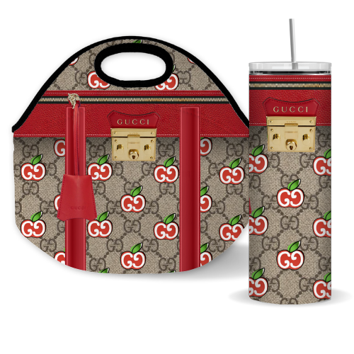 GG' LUXURY LUNCH AND TUMBLER TOTES SETS
