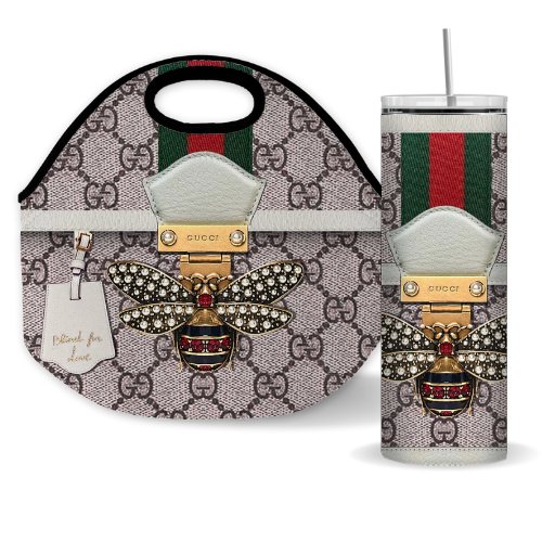 GG' LUXURY LUNCH AND TUMBLER TOTES SETS