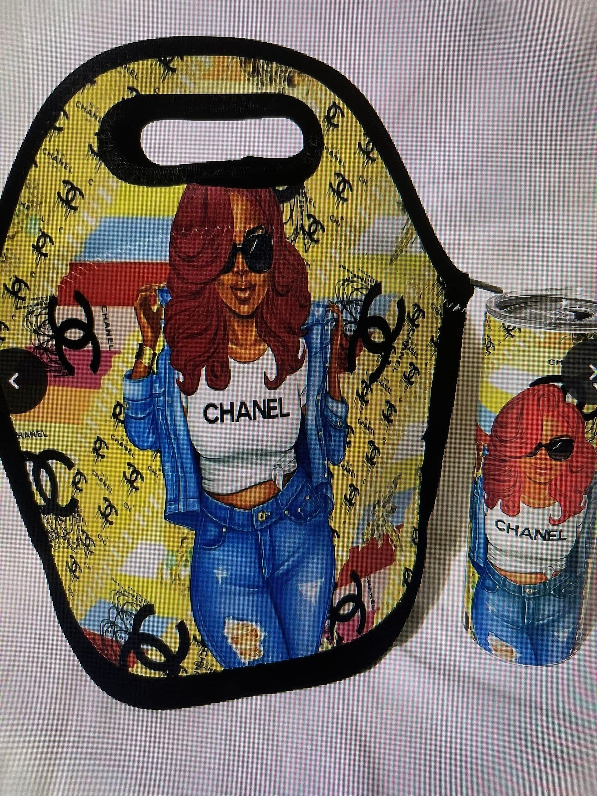 Lunch totes & Tumbler sets 2 ps