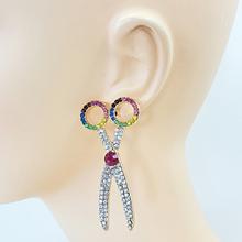 Load image into Gallery viewer, Scissored Earrings
