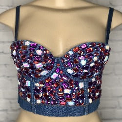 Dazzle Me Bustier Top