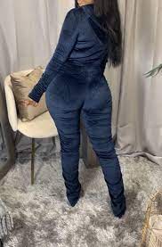 Sade Velveteen Set