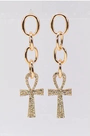 Pendientes Ankh