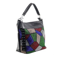Load image into Gallery viewer, Colorful Rhinestone Tote Bag
