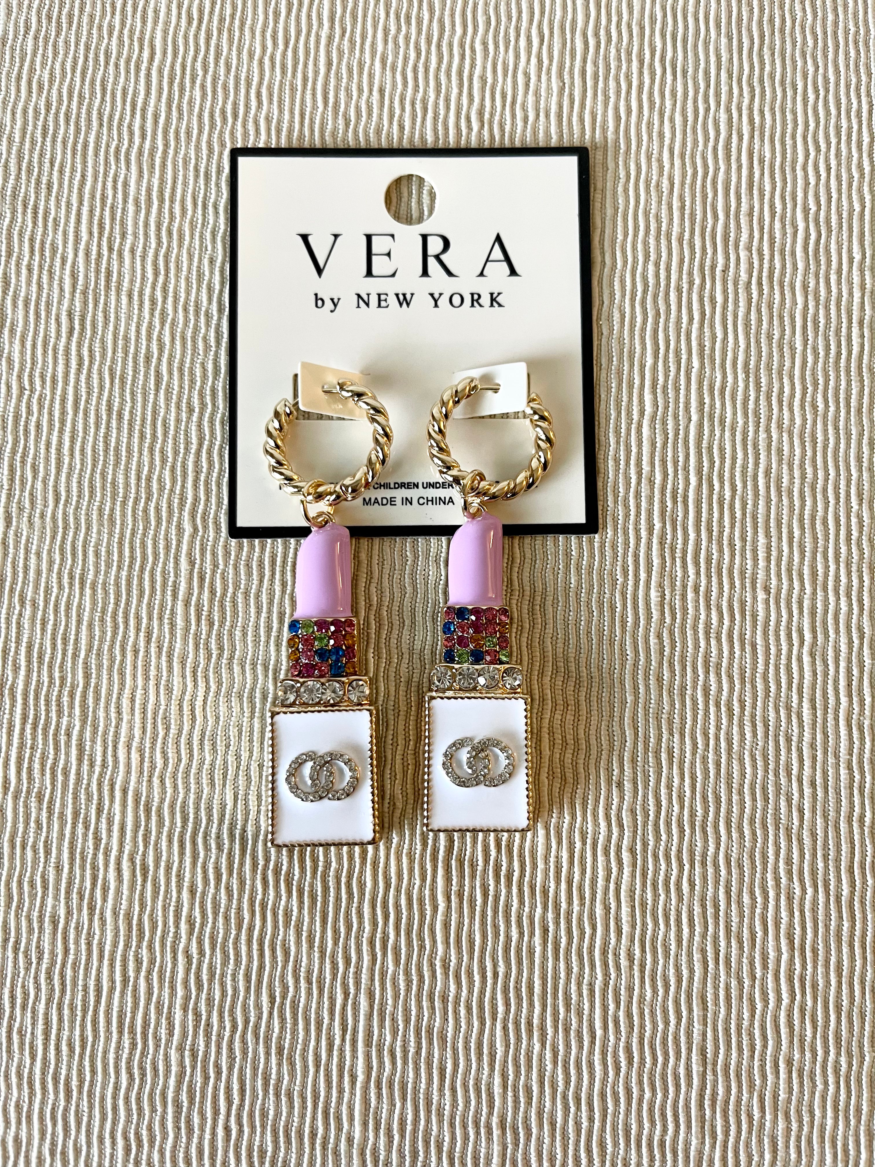 Luxurious Lipstick Earring