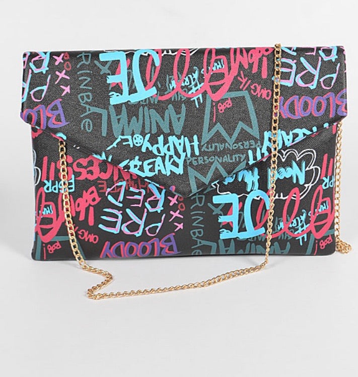 Graffiti Messenger Bag