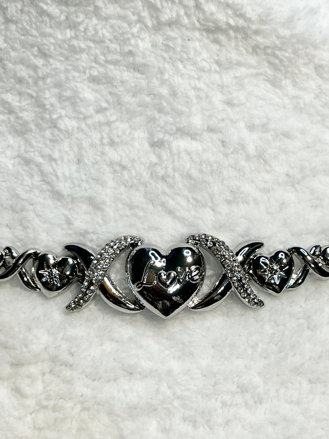3D Love Heart Bracelet