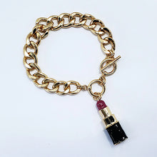 Load image into Gallery viewer, Lipstick Toggle Bracelet
