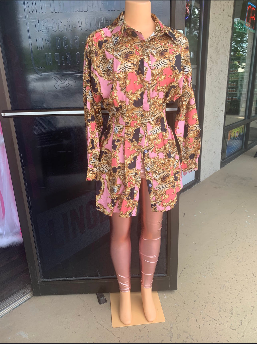 Regal Shirt Dress