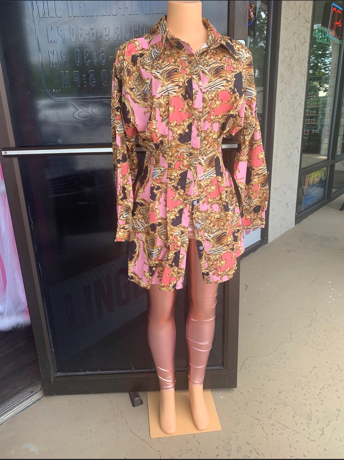Regal Shirt Dress